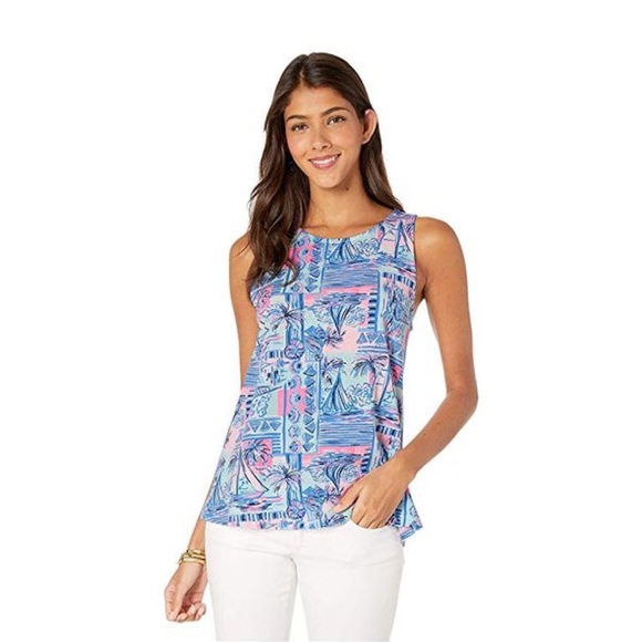 LILLY PULITZER Women's Kristen Cross Top - Picture 2 of 6